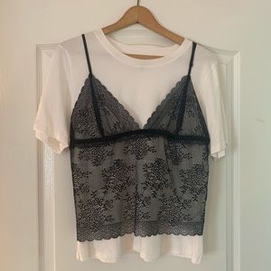 Layered Lace Tee